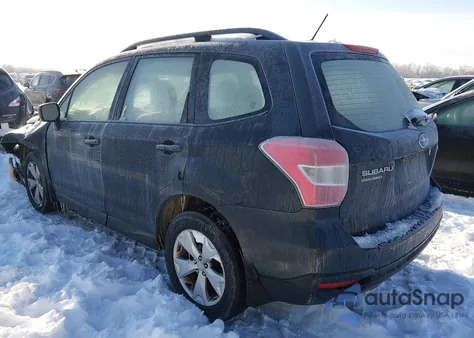 2015 Subaru Forester 2.5I из США, поврежденный, VIN JF2SJABC1FH511912